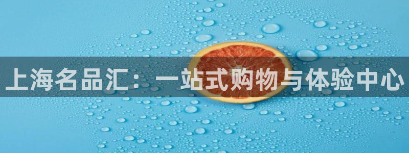 意昂凯捷注册：上海名品汇：一站式购物与体验中心